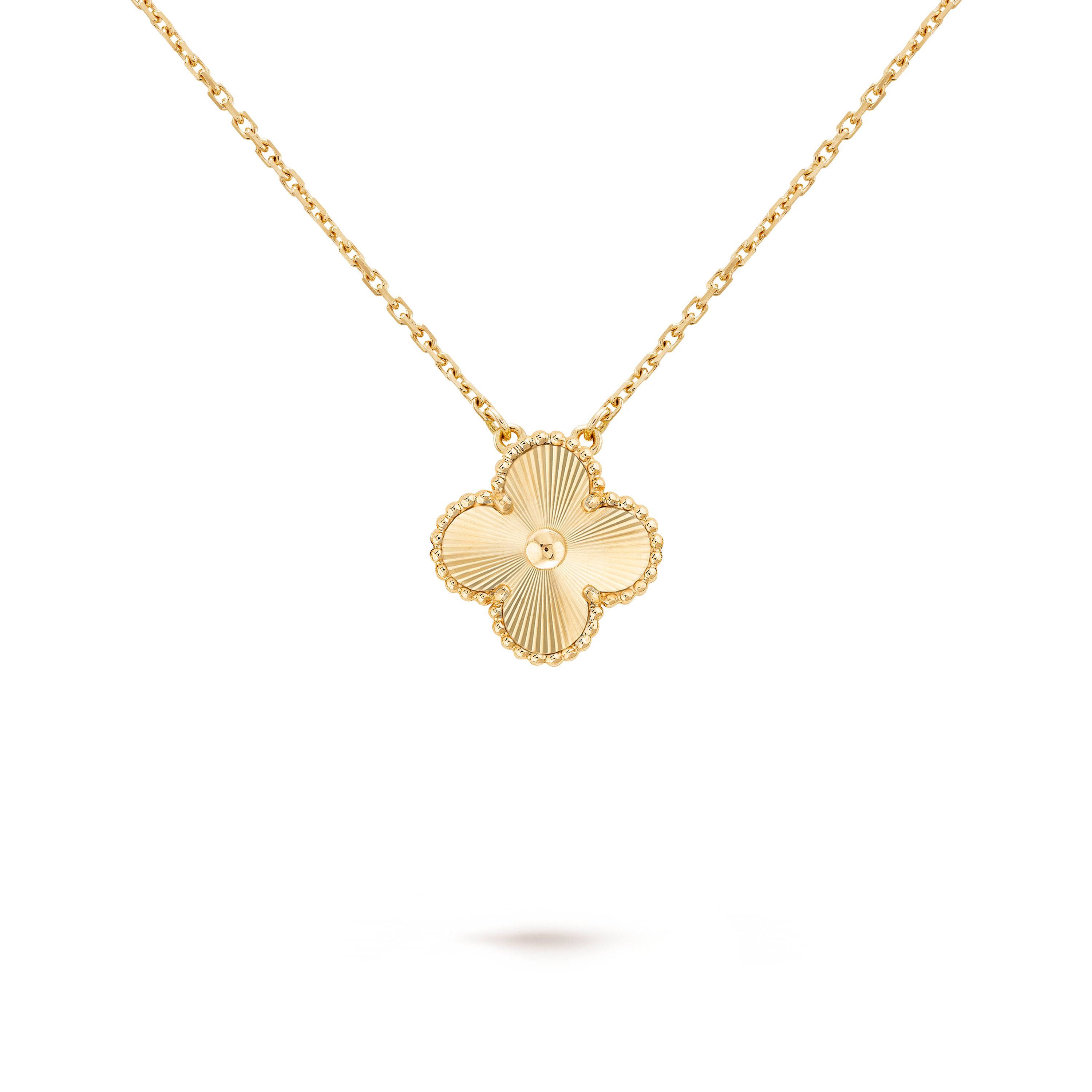 VCN006 Four leaf clover vintage alhambra Pendant Necklace - ccfashionjewelry