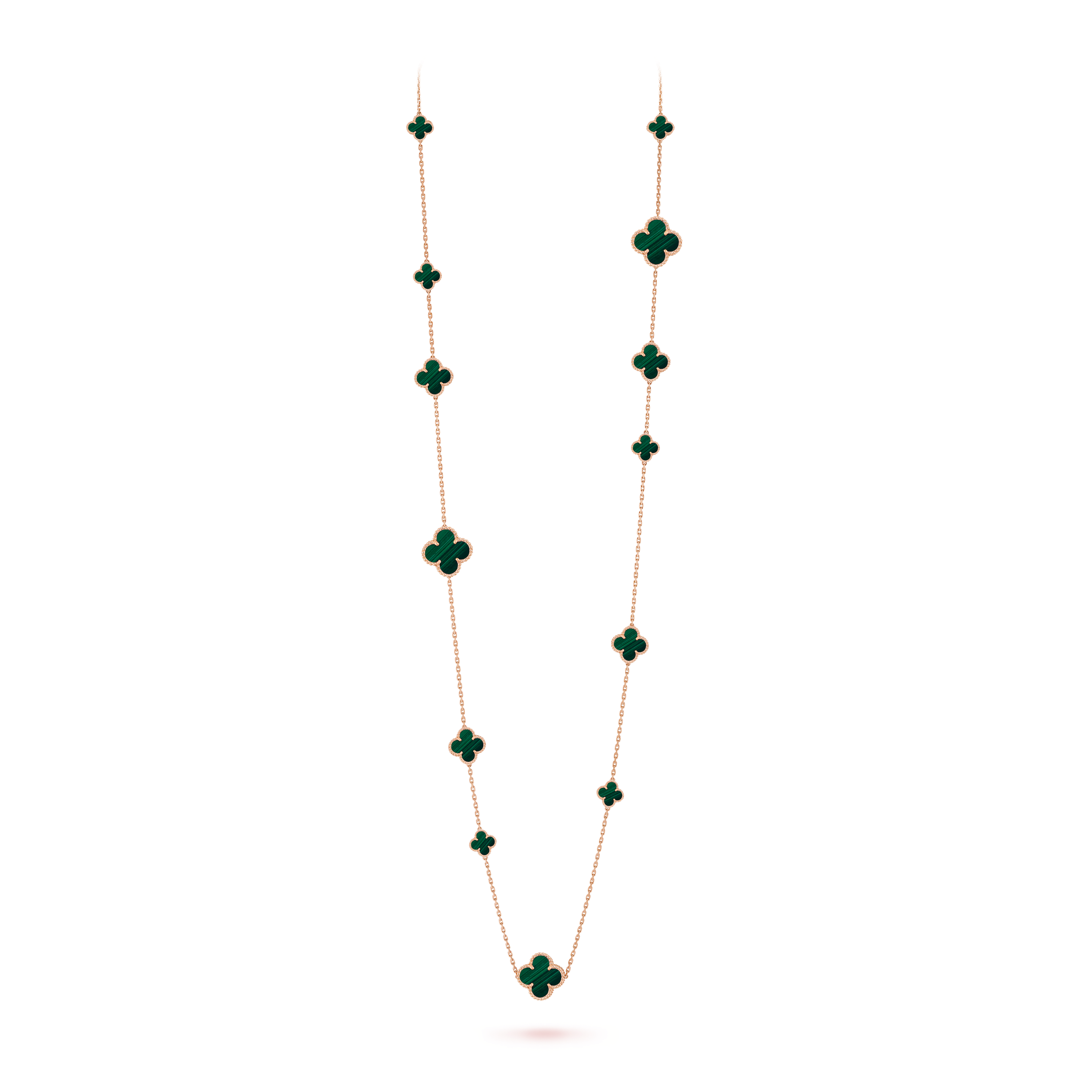 VCN041 VCA Magic Alhambra long necklace, 16 motifs - ccjewelryacc