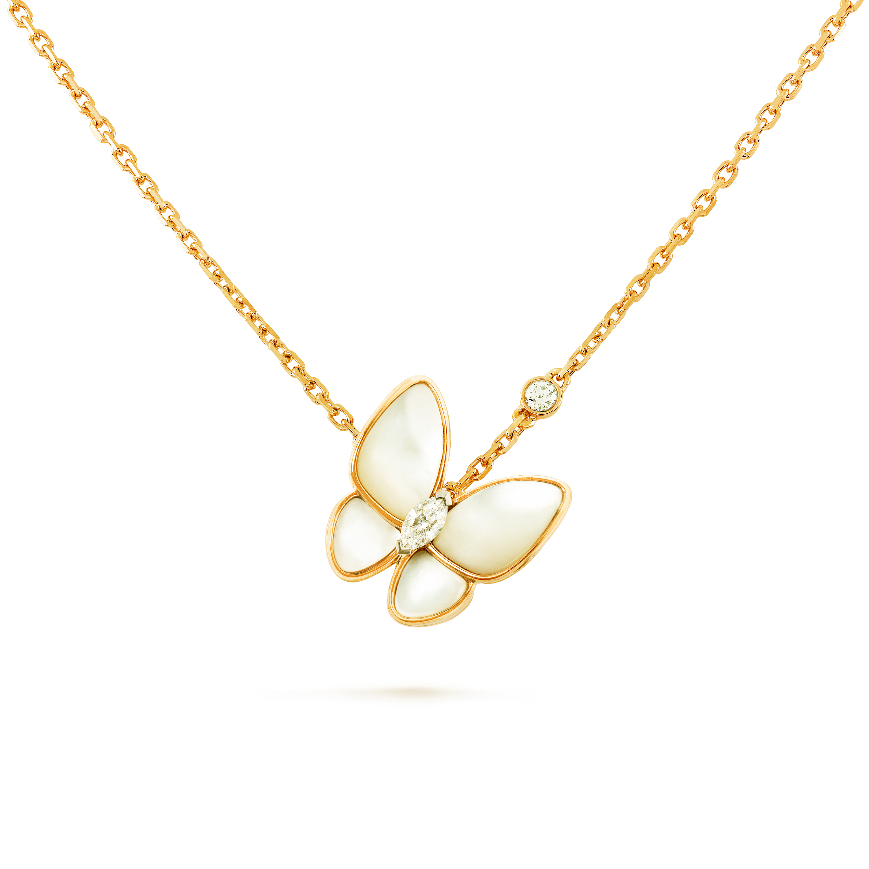 VCT004 van cleef two butterfly series necklace bracelet earring clip Jewelry Set - ccfashionjewelry