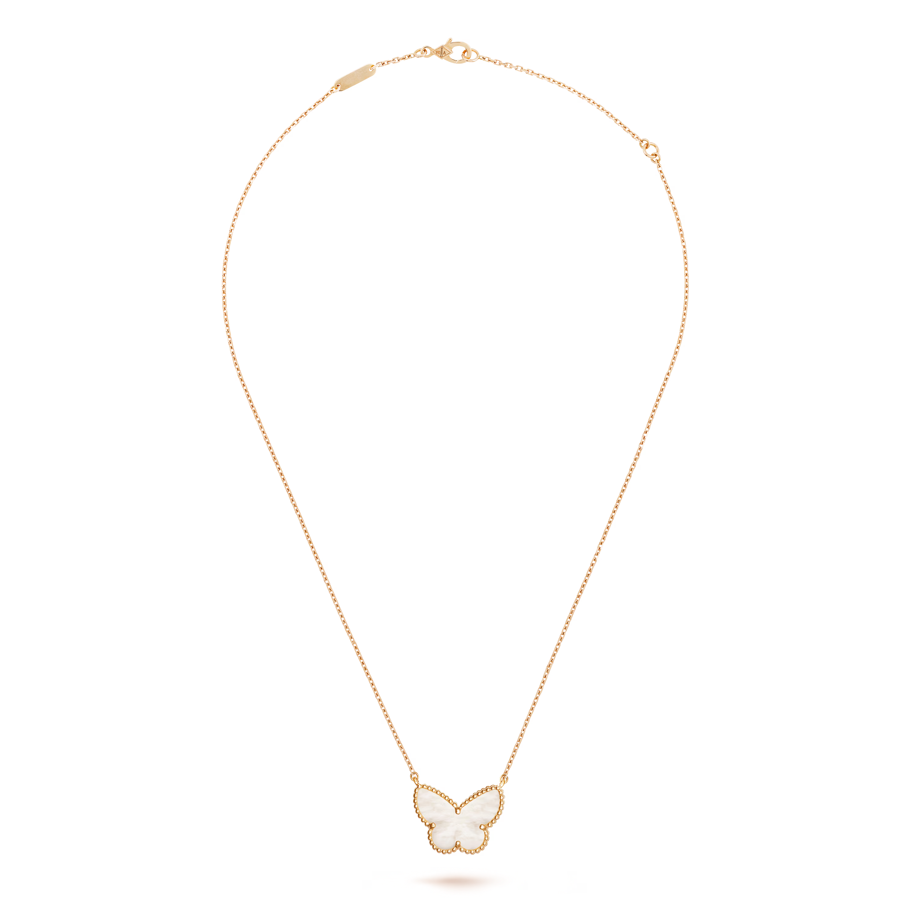 VCN055 VCA lucky alhambra butterfly Pendant necklace - ccfashionjewelry