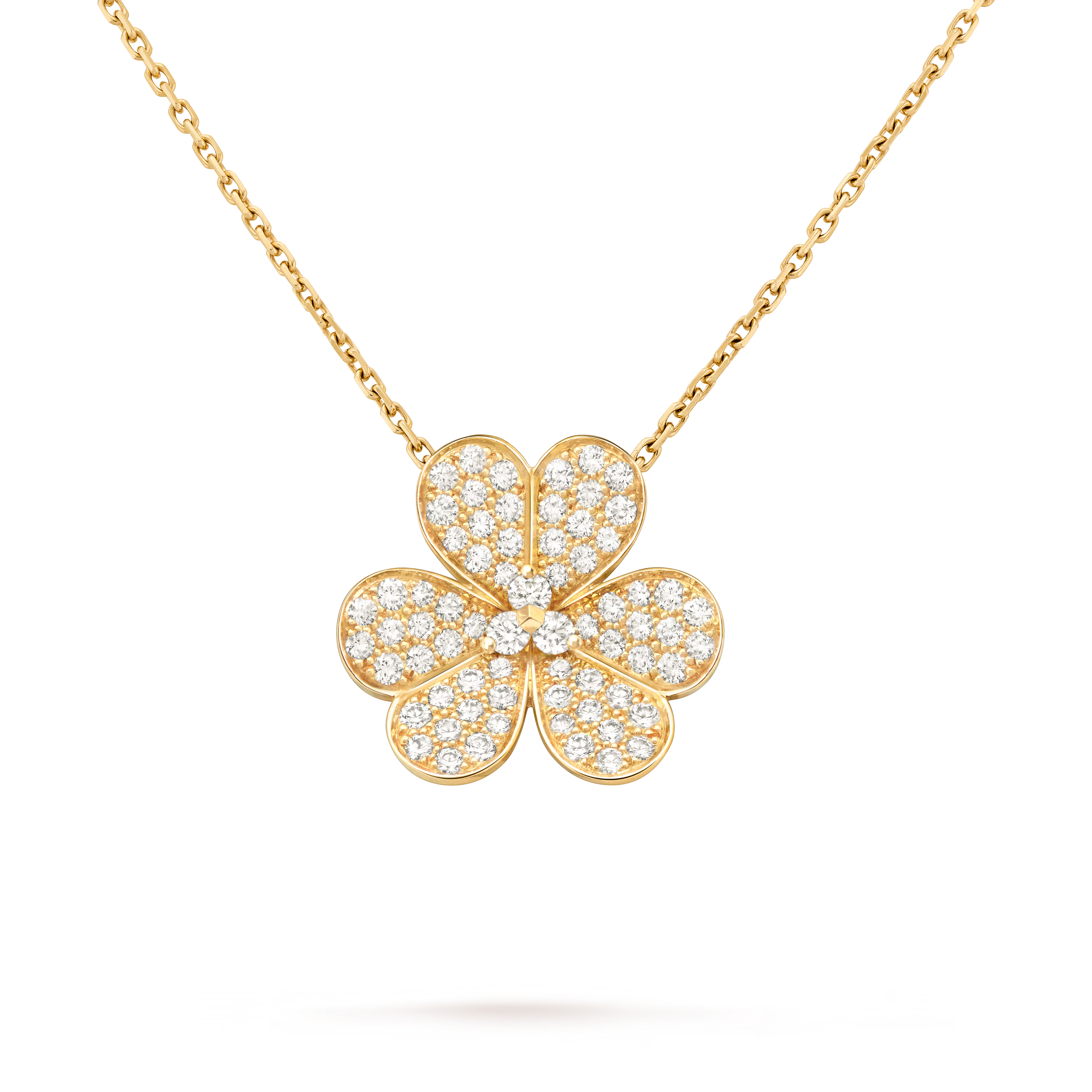 VCN007 Full crystal diamond vca Frivole pendant large model - ccfashionjewelry