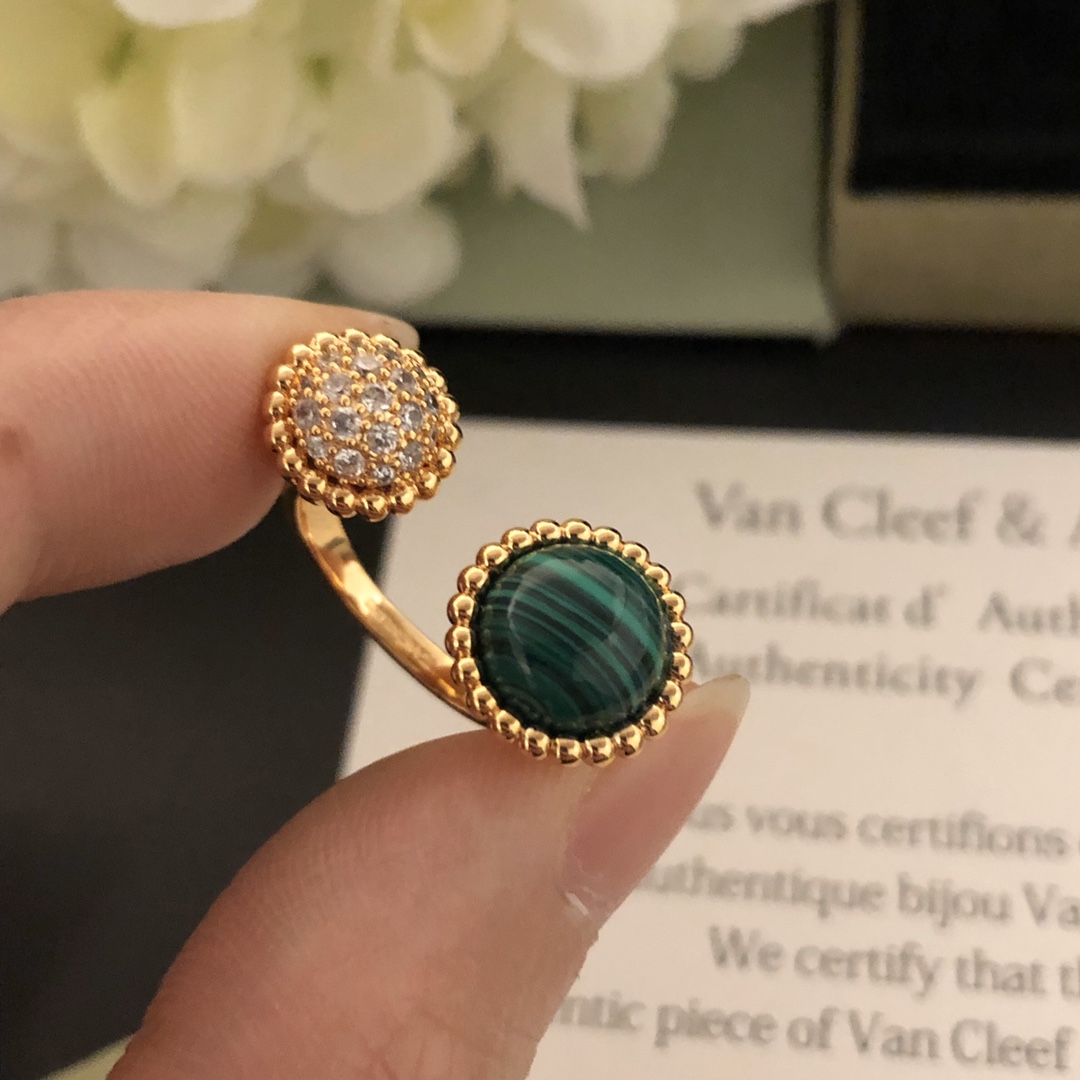 VCR004 van Perlée couleurs Between the Finger ring - ccjewelryacc