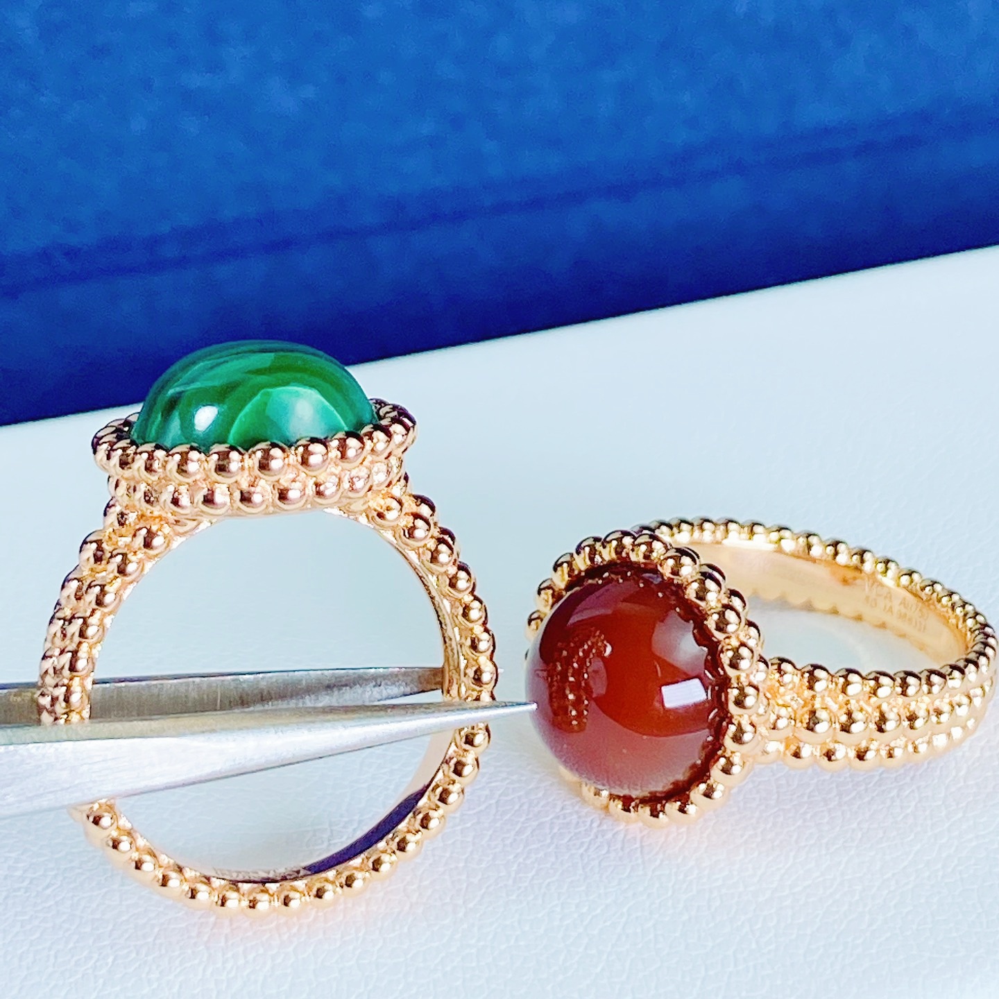 VCRV009 18k Gold VCA Perlée couleurs ring - ccjewelryacc