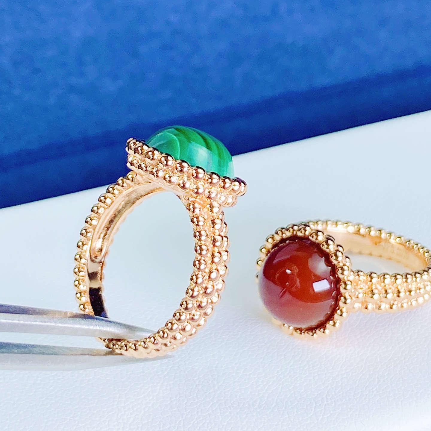 VCRV009 18k Gold VCA Perlée couleurs ring - ccjewelryacc