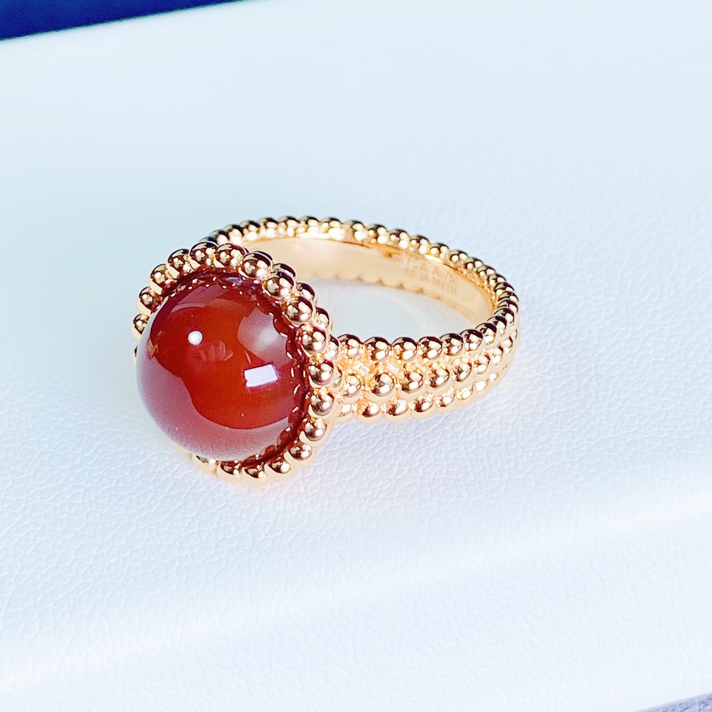 VCRV009 18k Gold VCA Perlée couleurs ring - ccjewelryacc