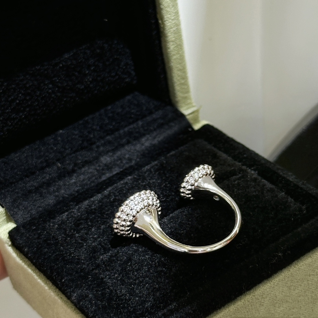 VCR004 van Perlée couleurs Between the Finger ring - ccjewelryacc