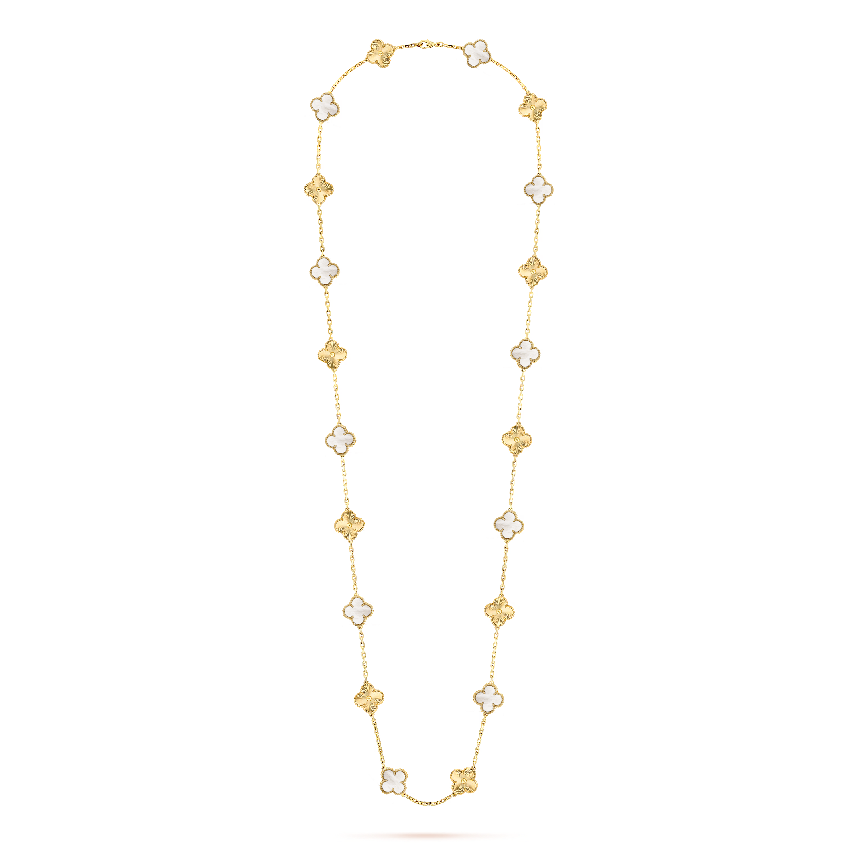 VCT006 VCA Vintage Alhambra White mother of pearl series jewelry set - ccfashionjewelry