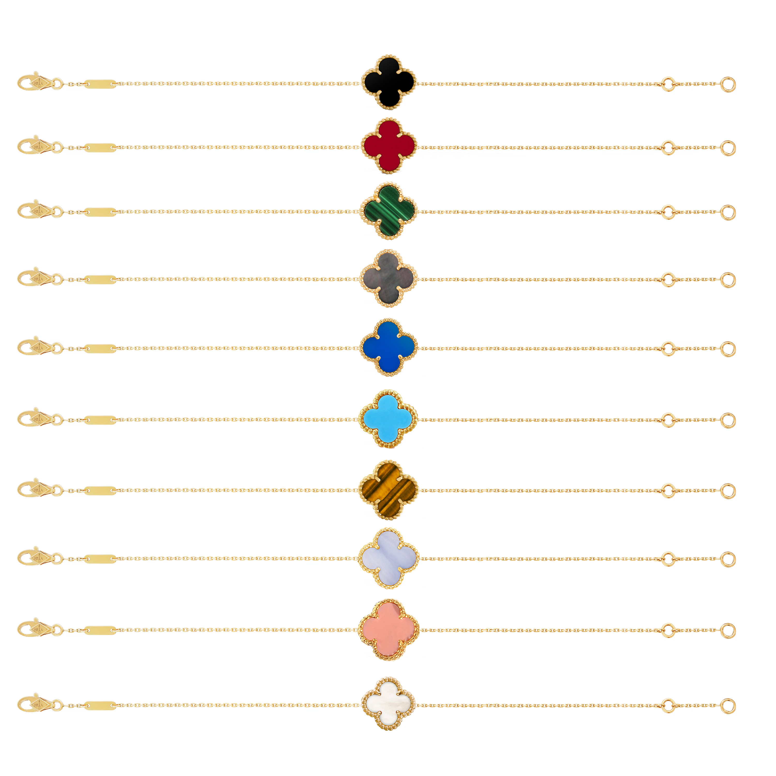 VCS037 Mini Van cleef sweet alhambra bracelet - ccjewelryacc