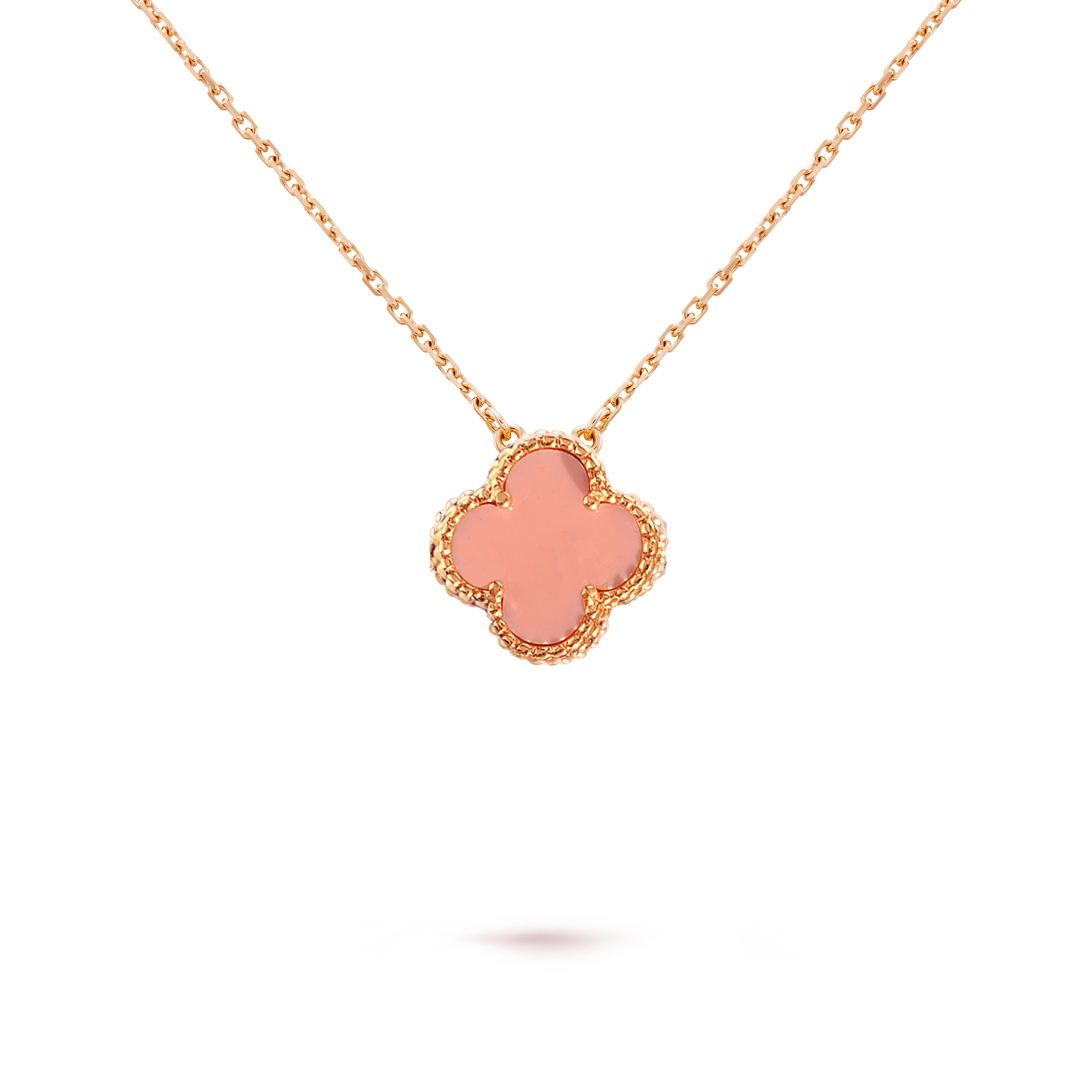 VCN001 15mm van cleef vintage alhambra Pendant necklace - ccfashionjewelry