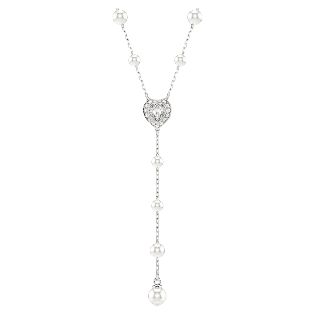 SVT007 Swarovski Ariana Grande Heart Tennis Necklace bracelet earrings - ccfashionjewelry