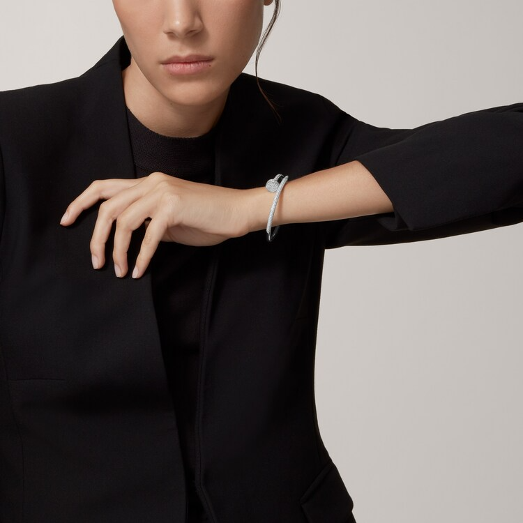 CTSV023  18k Gold Juste un Clou bracelet, classic model, diamonds - ccjewelryacc