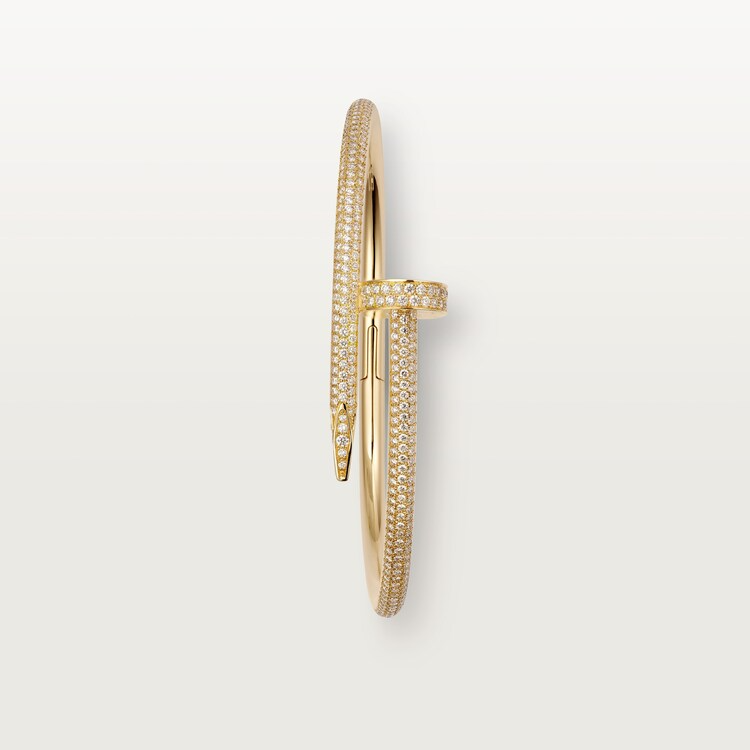 CTSV023  18k Gold Juste un Clou bracelet, classic model, diamonds - ccjewelryacc
