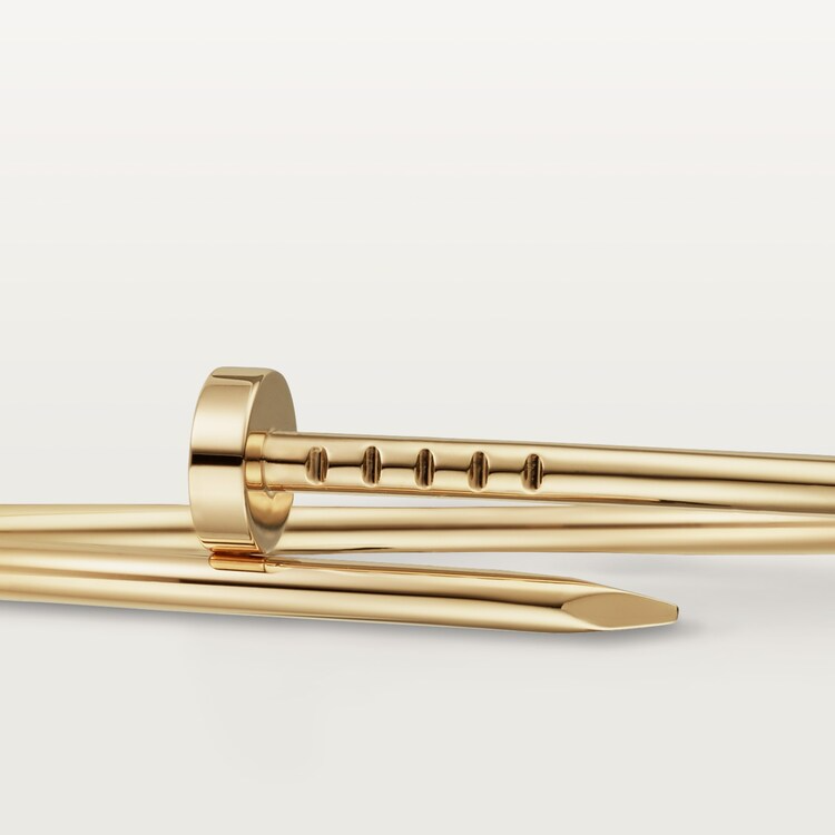 CTSV025 18K Gold slender and flexible Juste un Clou bracelet, small model 2.5mm - ccjewelryacc