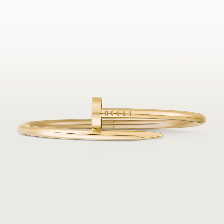 CTSV009 18K Gold Juste un Clou bracelet, classic model 3.5mm - ccjewelryacc