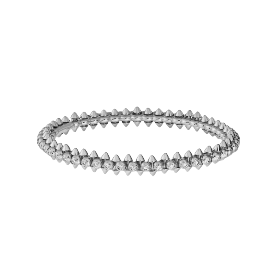 CTSV017 18K Gold Clash de Cartier bracelet, medium model, diamonds - ccjewelryacc