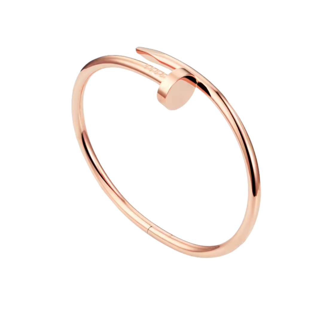CTSV009 18K Gold Juste un Clou bracelet, classic model 3.5mm - ccjewelryacc