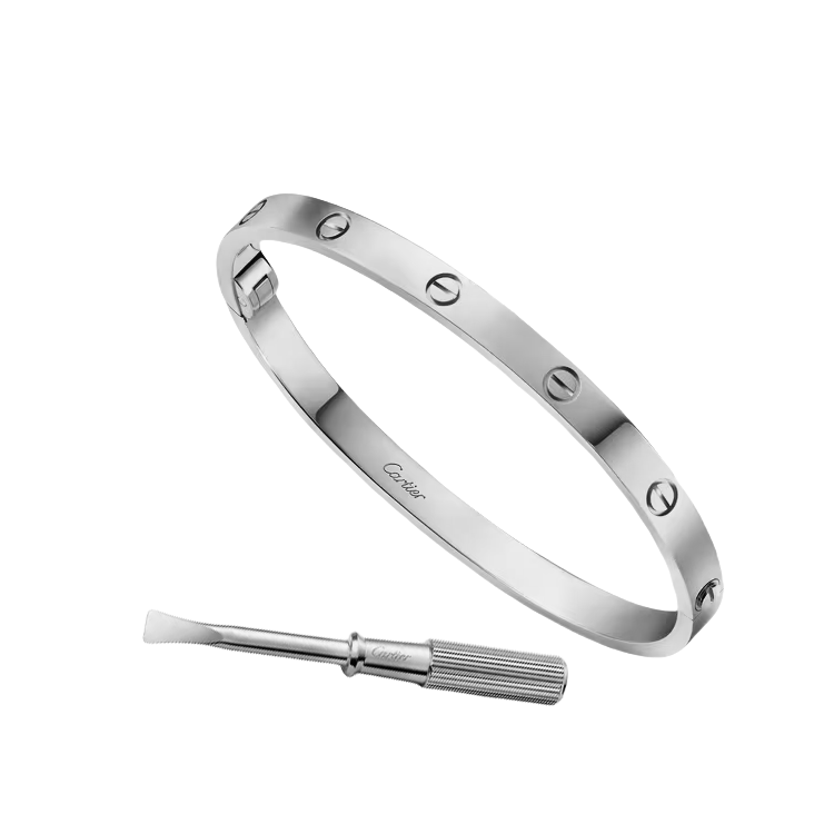 CTSV029 18k Gold LOVE bracelet, medium model 4.8MM - ccfashionjewelry