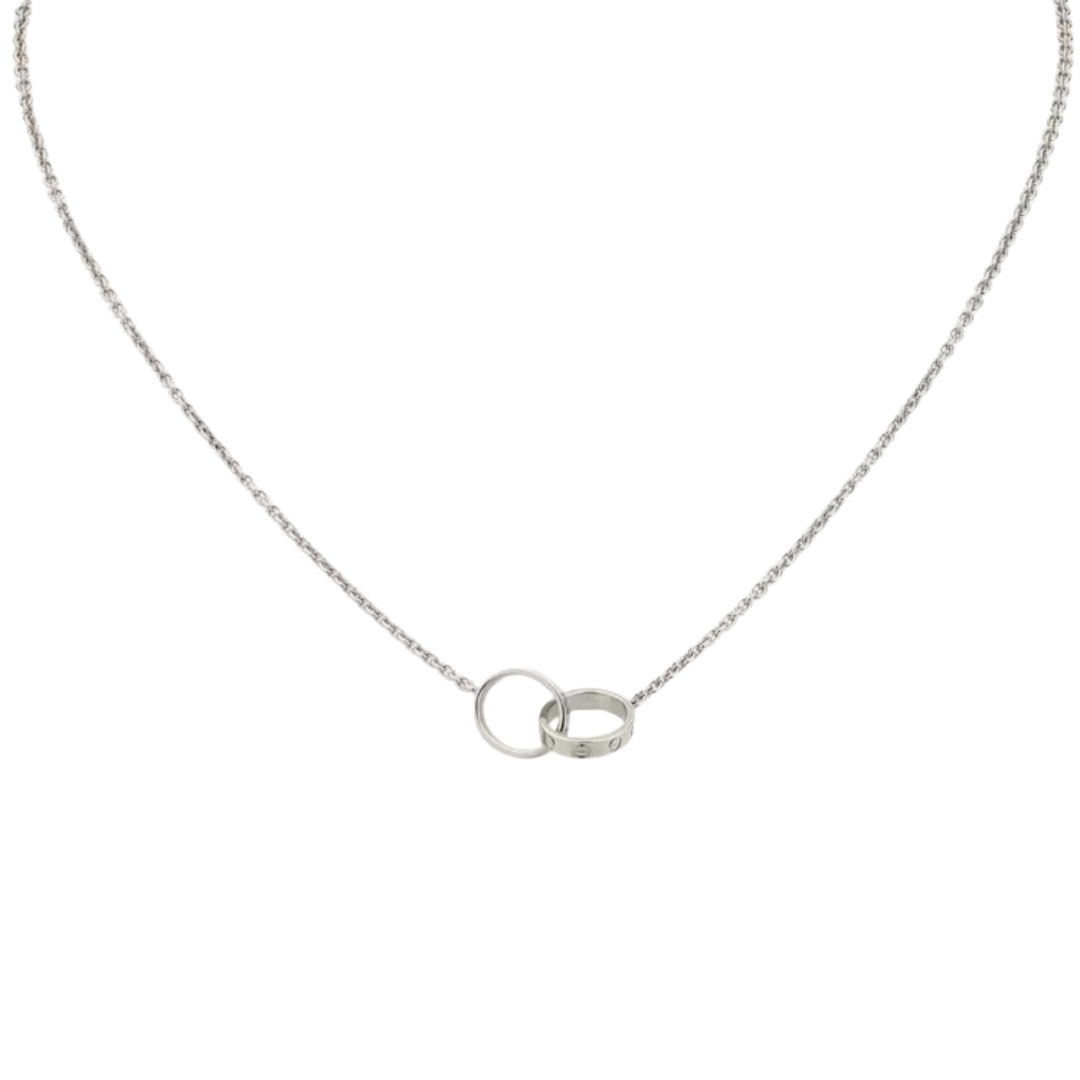 CTNV007 18k Gold Love Pendant necklace - ccjewelryacc