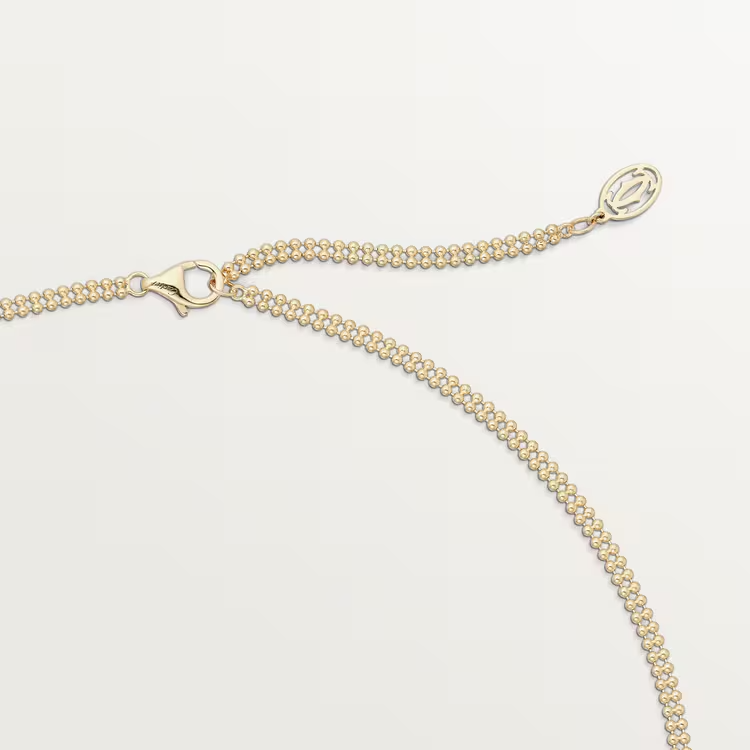 CTNV017 18K Gold Trinity pendant necklace,large model - ccjewelryacc