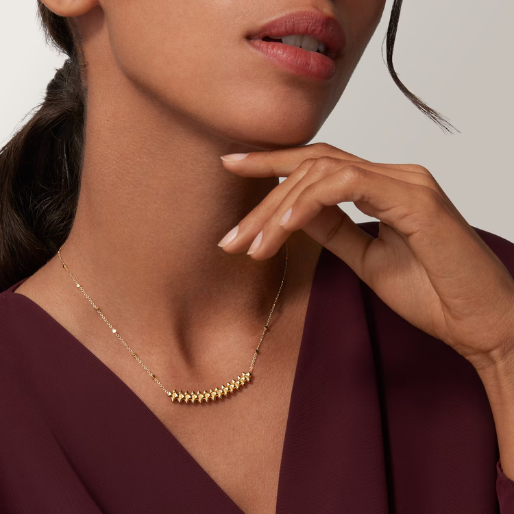 CTNV022 18K Gold Clash de Cartier necklace small Model - ccjewelryacc