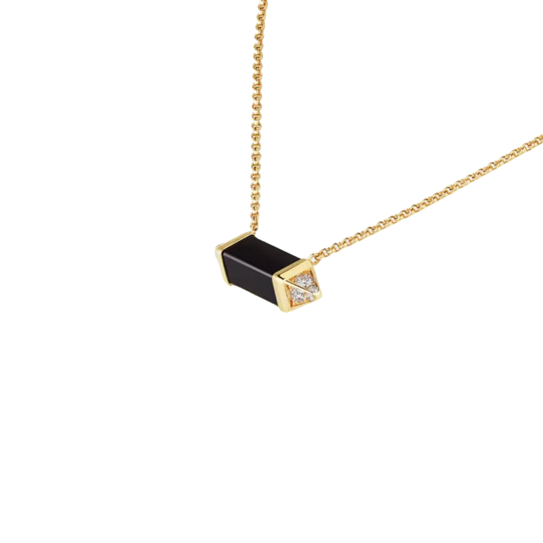 CTNV013 18K Gold Les Berlingots de Cartier necklace medium model - ccjewelryacc