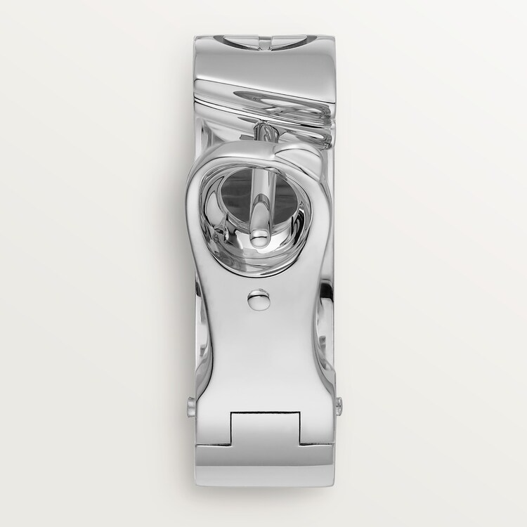 CTEV025 18K LOVE hoop earrings, classic model, diamonds 5.5mm - ccjewelryacc