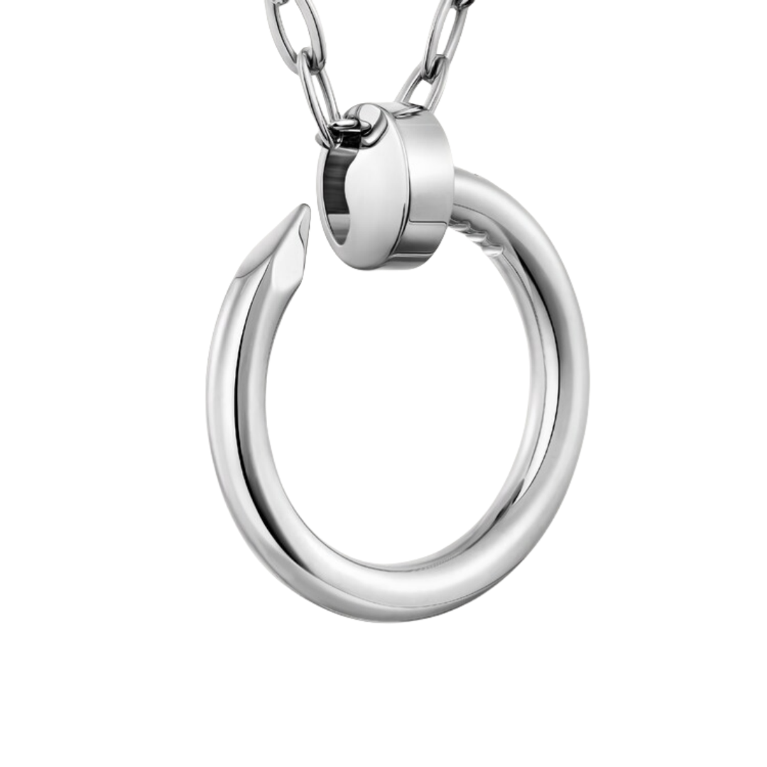 CTNV026 18K Gold Juste un Clou long necklace, multiwear, extra-large model - ccjewelryacc