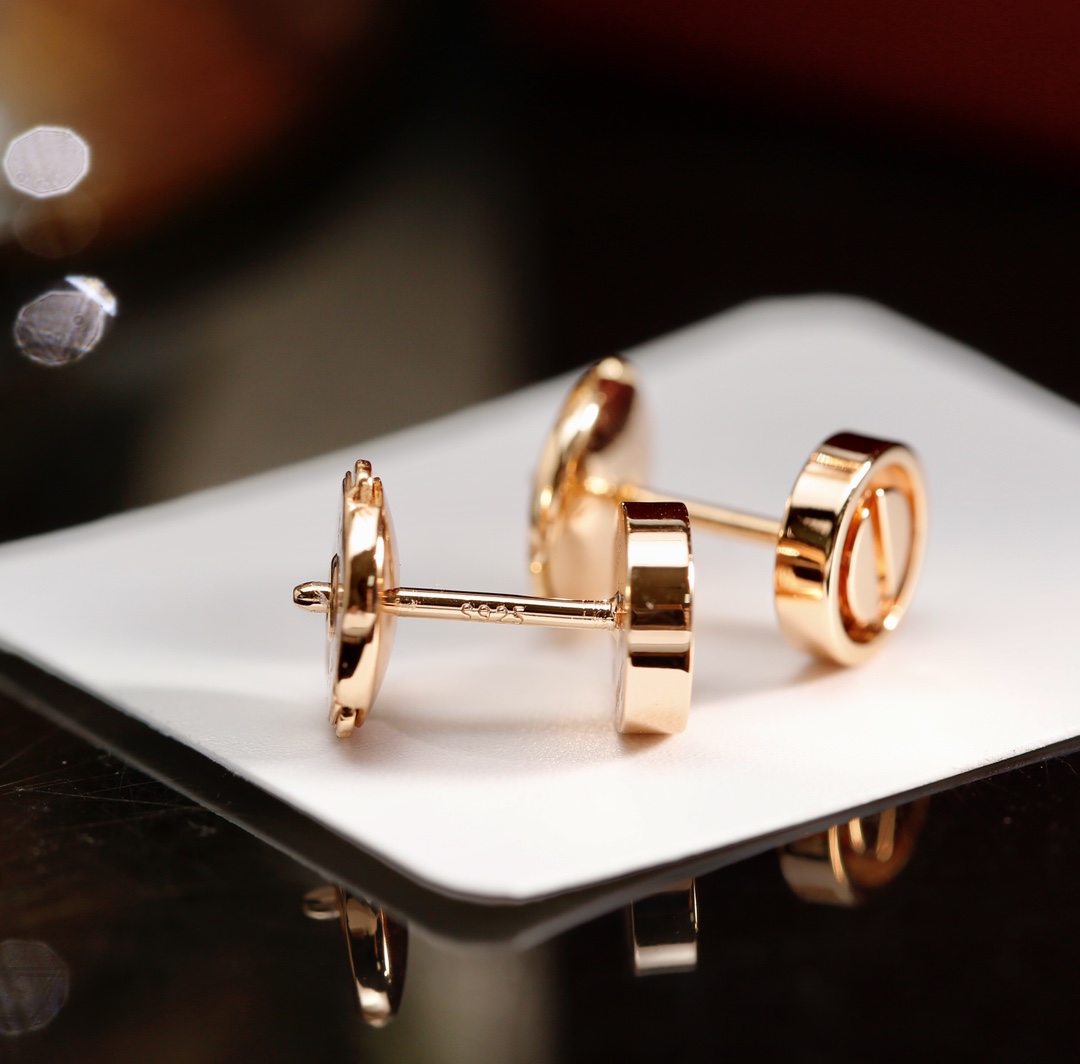 CTEV048 18K Cartier LOVE STUD EARRINGS - ccjewelryacc