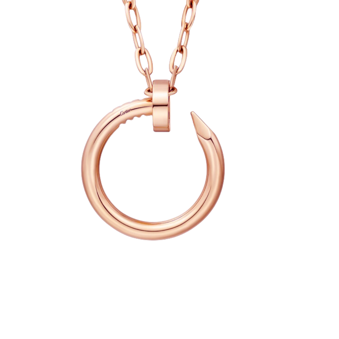 CTNV026 18K Gold Juste un Clou long necklace, multiwear, extra-large model - ccfashionjewelry