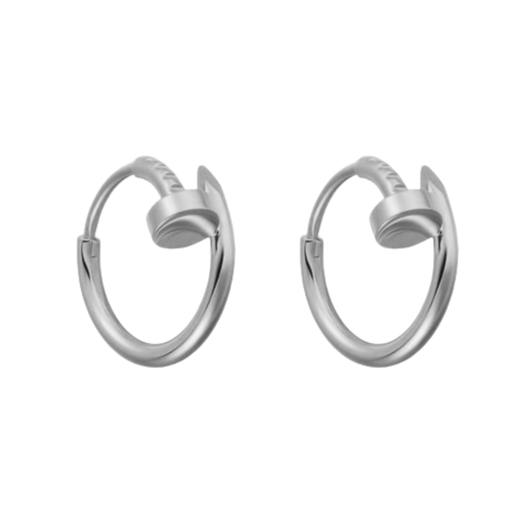 CTEV035 18K Cartier Juste un Clou single hoop earring, mini model - ccjewelryacc