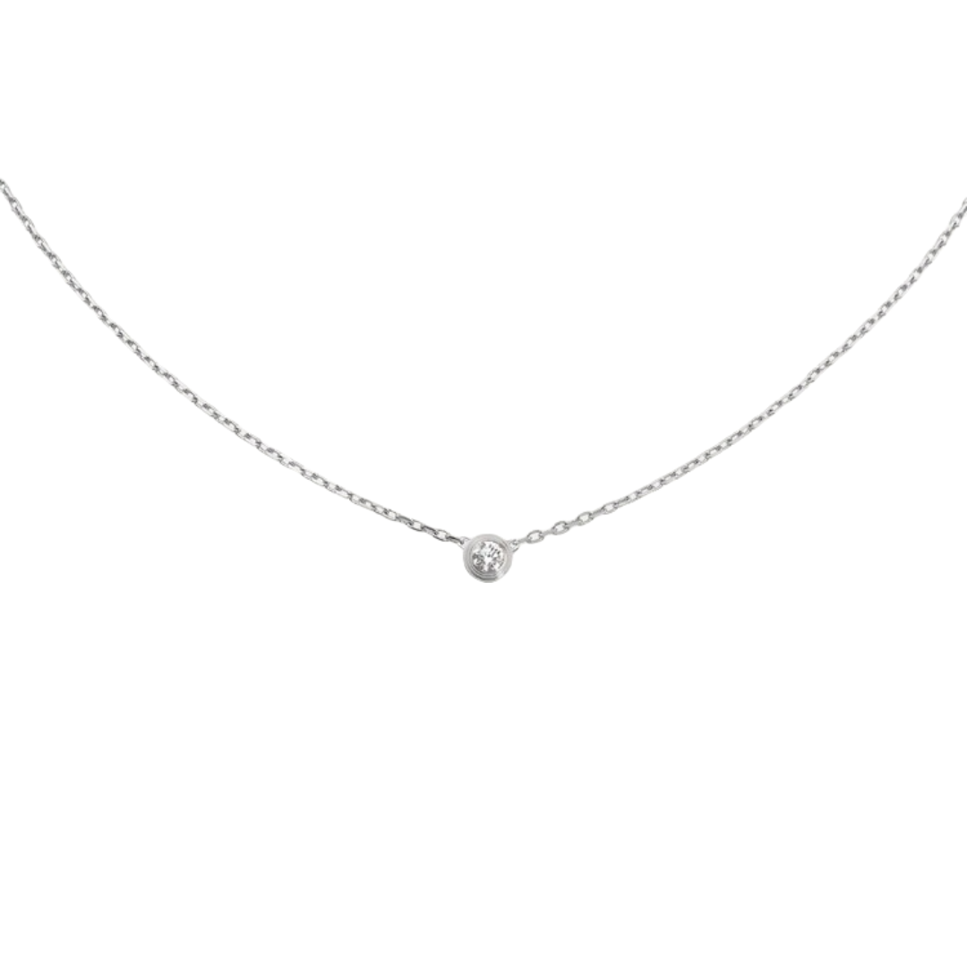 CTNV033 18K Cartier d'Amour pendant, diamond, small model - ccfashionjewelry