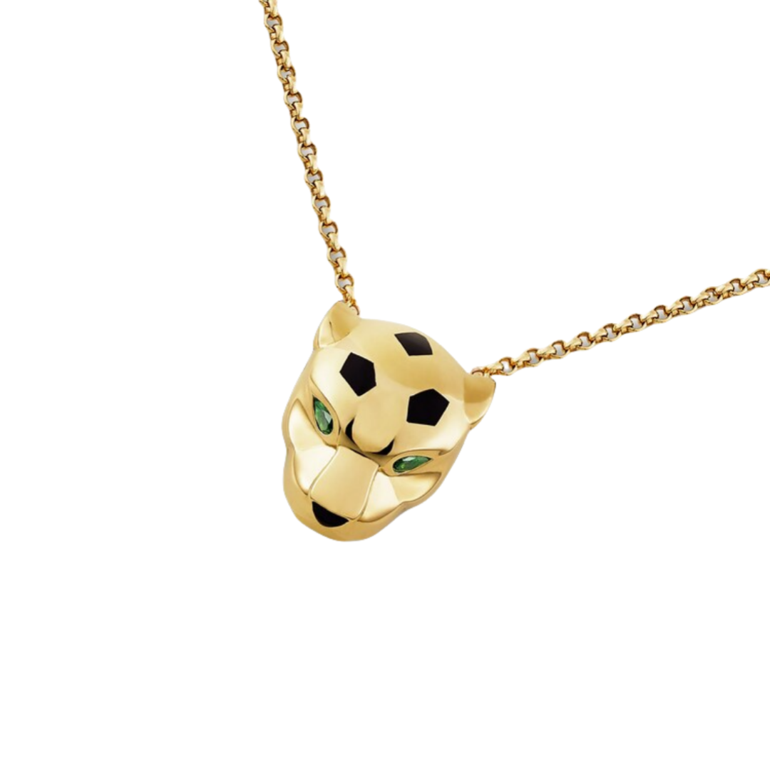 CTNV004 18k Gold Panthère de Cartier pendant Necklace - ccjewelryacc