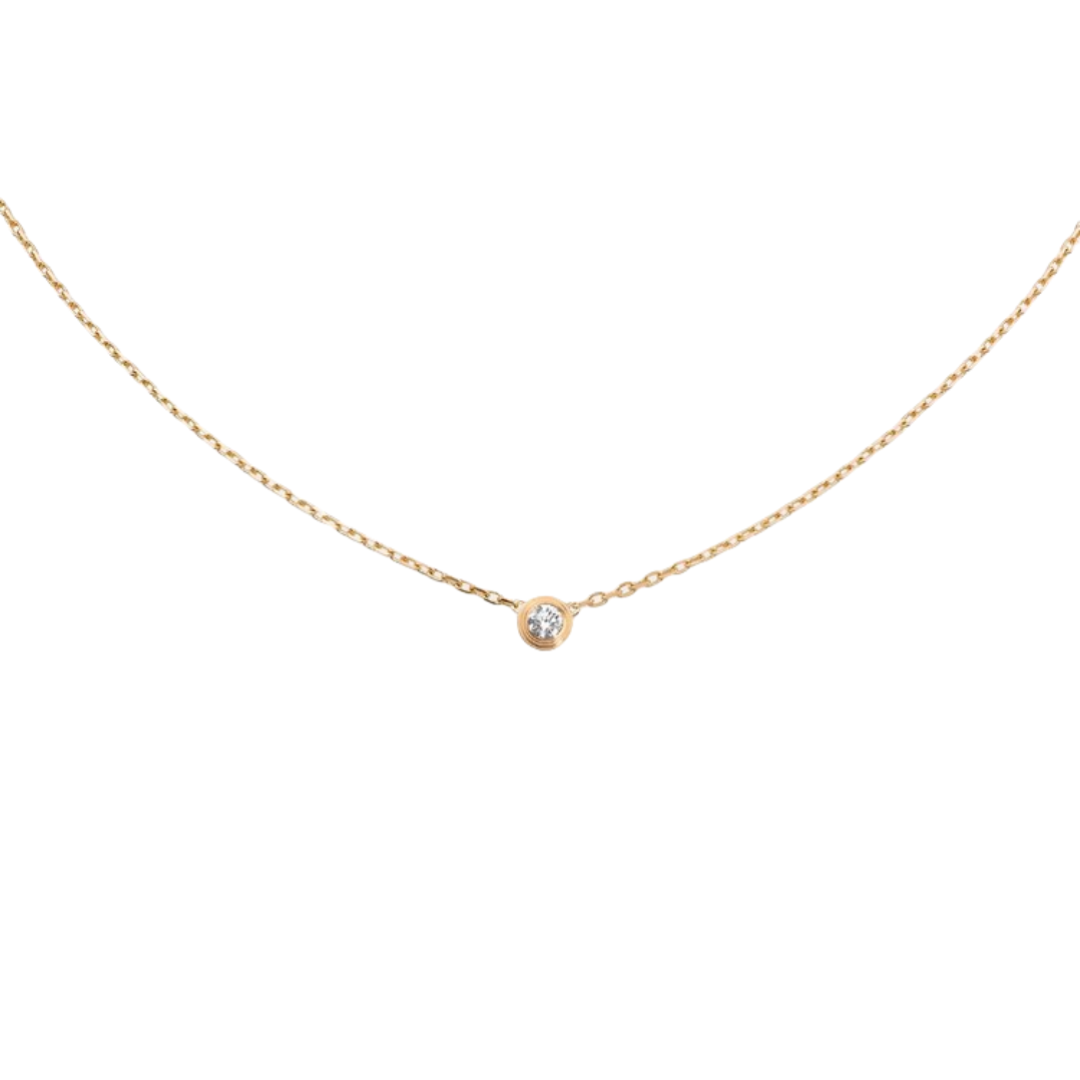CTNV033 18K Cartier d'Amour pendant, diamond, small model - ccjewelryacc
