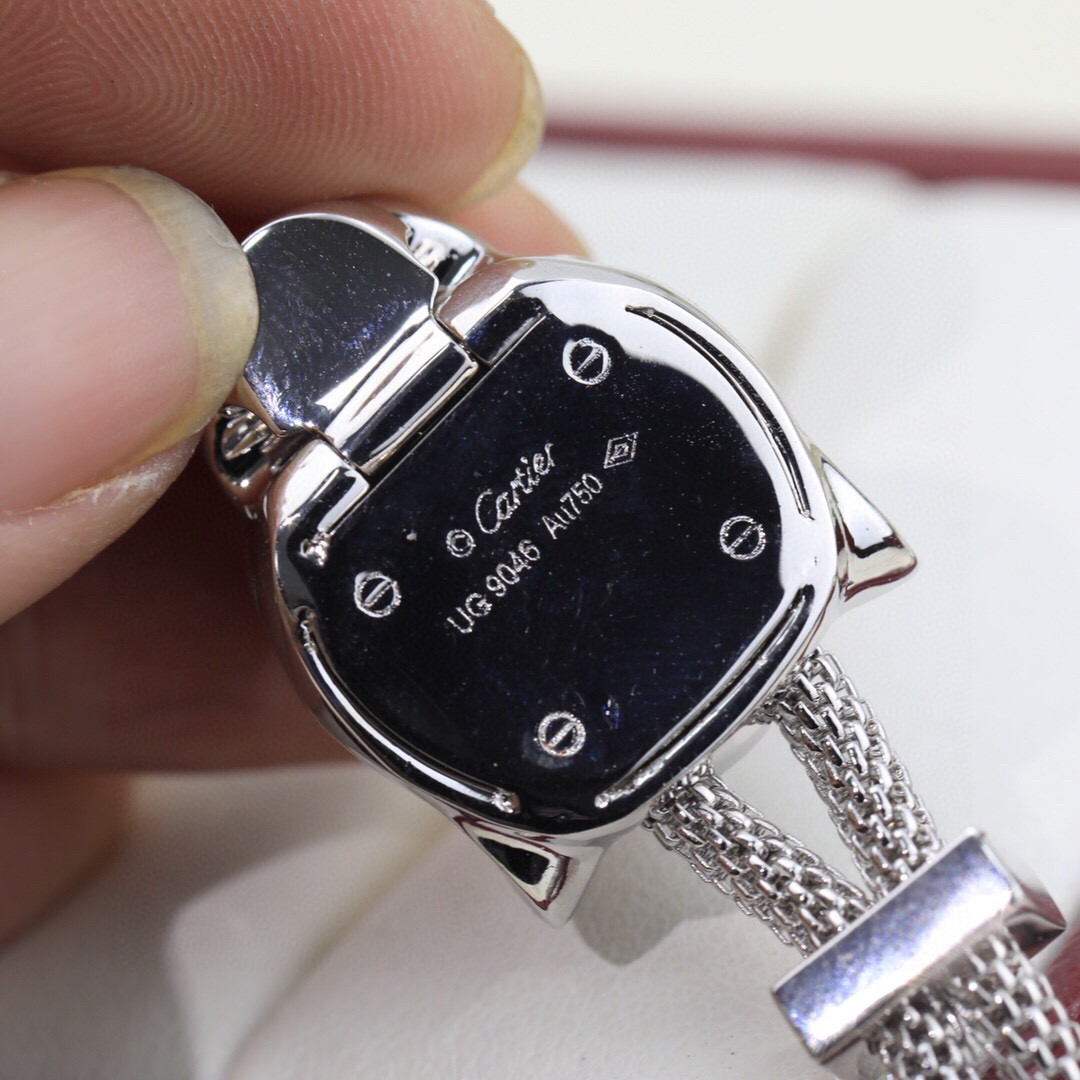 CTNV028 18K Gold Panthère de Cartier necklace, paved - ccjewelryacc