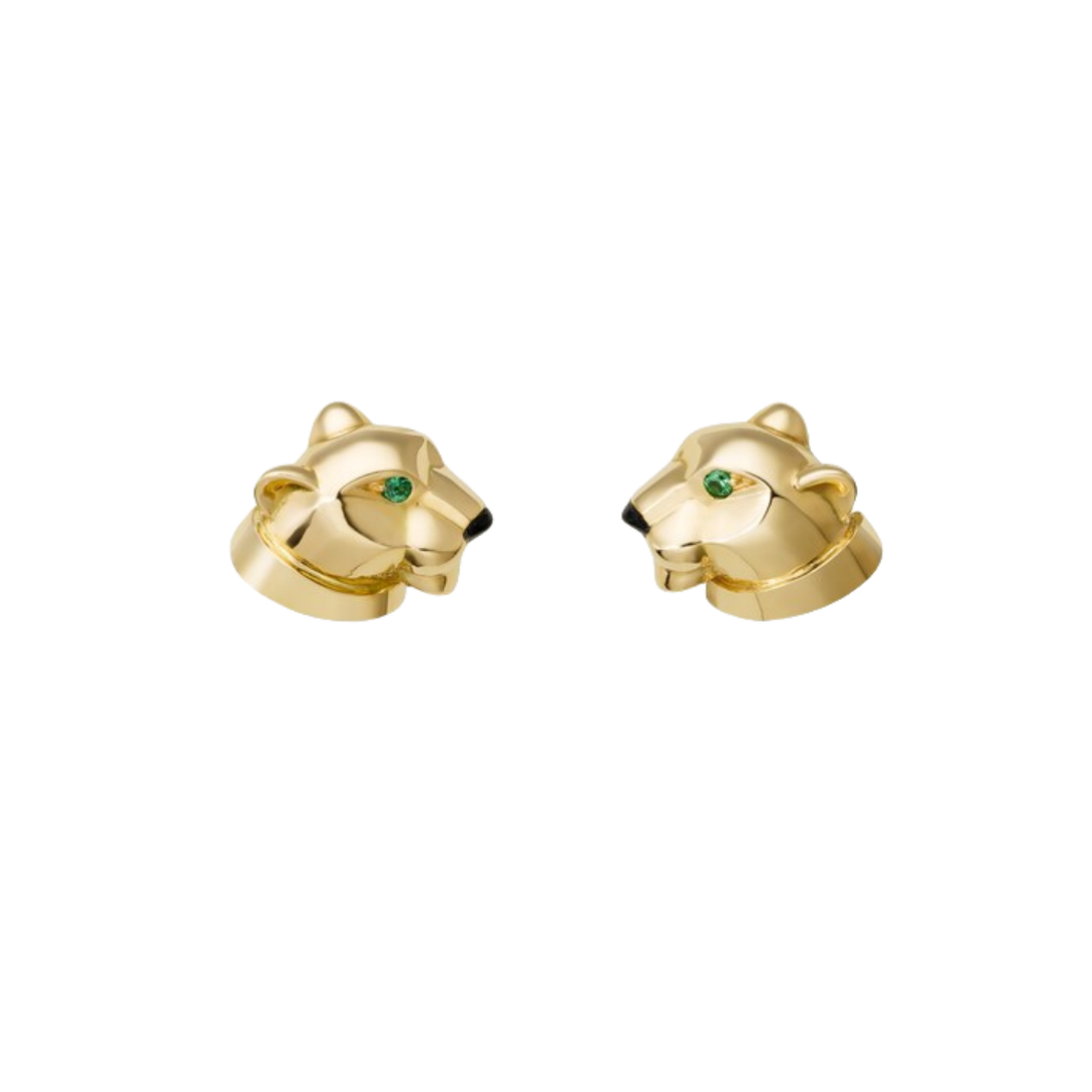 CTE002 18k Panthere de cartier stud earrings B8043900 - ccjewelryacc