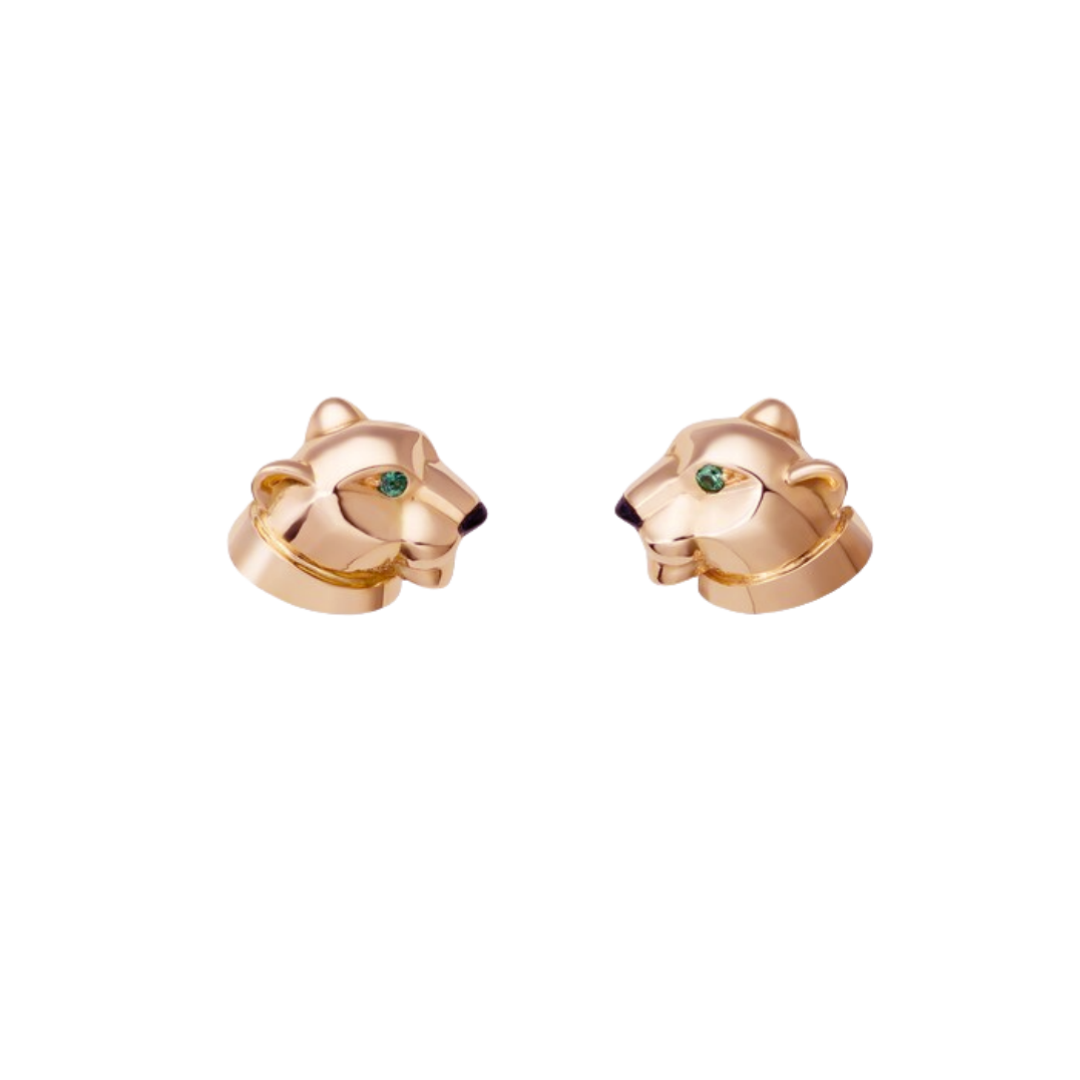 CTE002 18k Panthere de cartier stud earrings B8043900 - ccjewelryacc