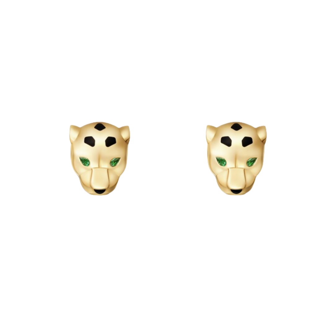 CTEV059 18K Panthère de Cartier stud earrings - ccjewelryacc