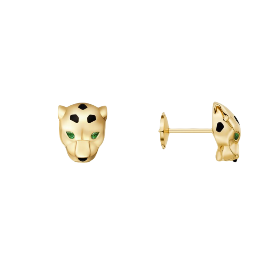 CTEV059 18K Panthère de Cartier stud earrings - ccjewelryacc