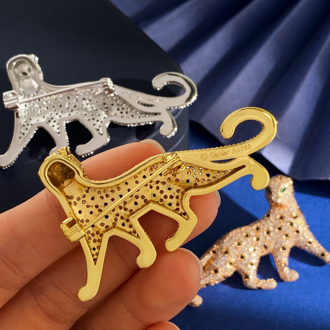 CTB001 Panthère de Cartier Brooch Pin - ccjewelryacc