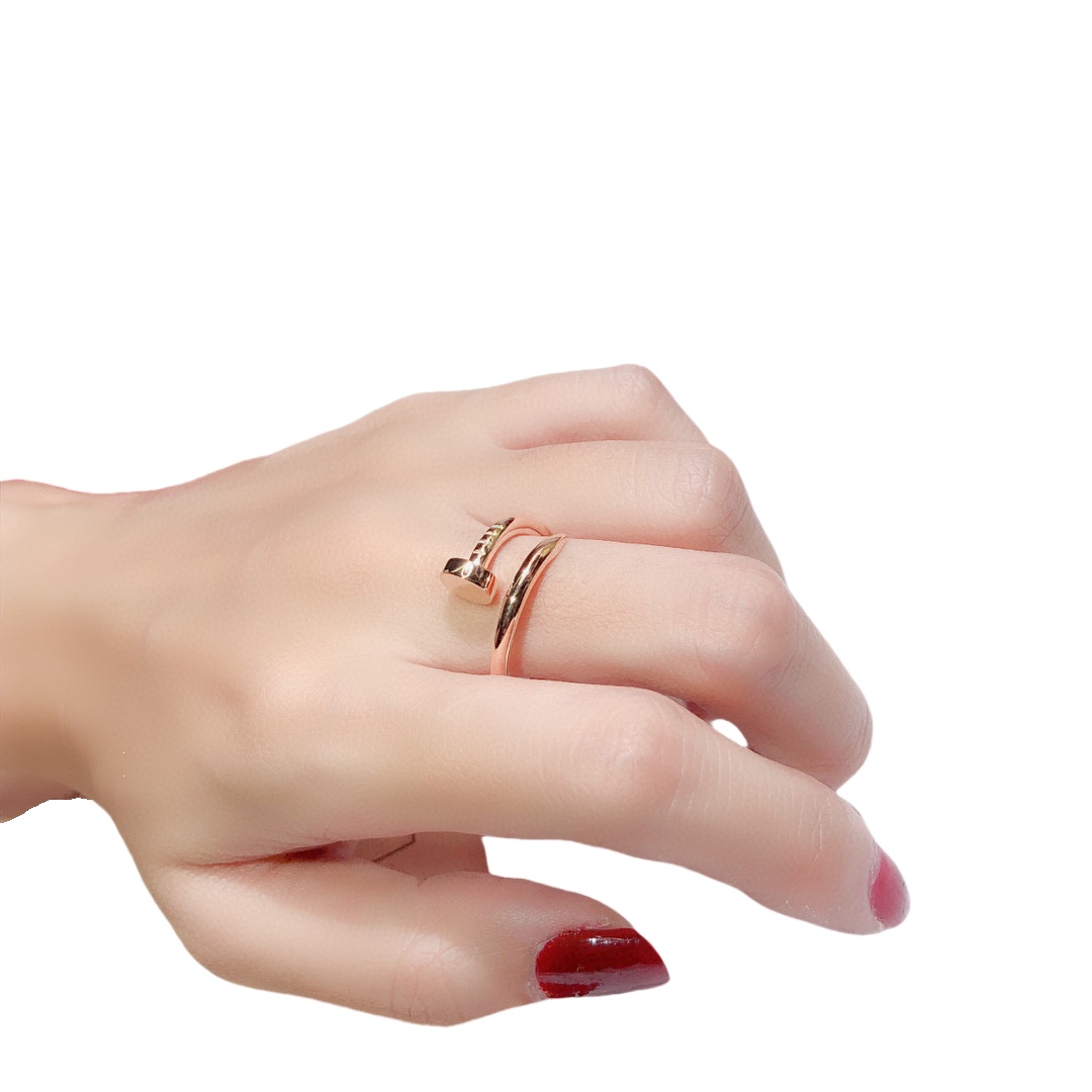 CTR004 18k Juste un Clou ring, small model - ccjewelryacc