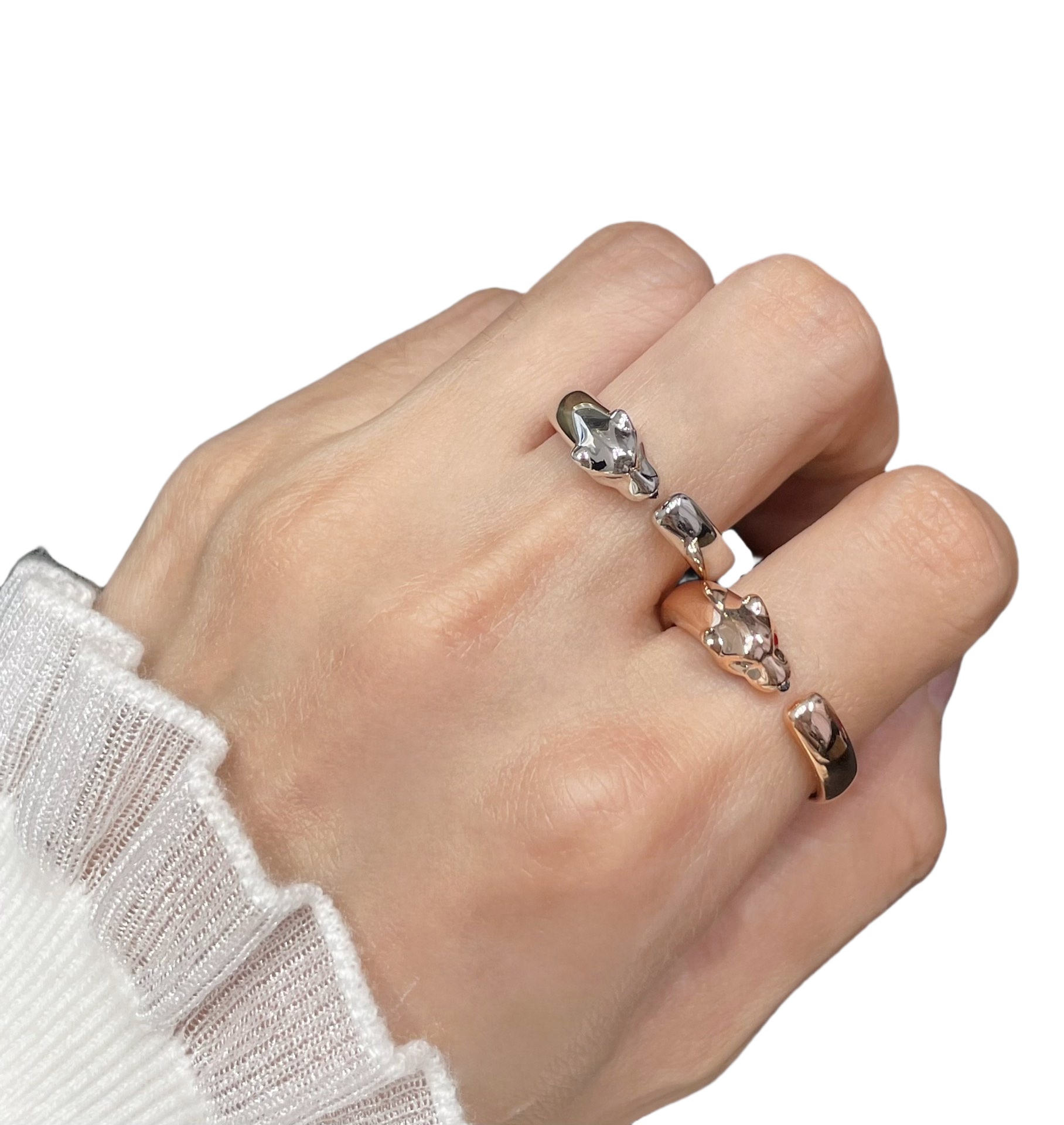 CTR012 18K Panthère de Cartier ring, small model - ccjewelryacc