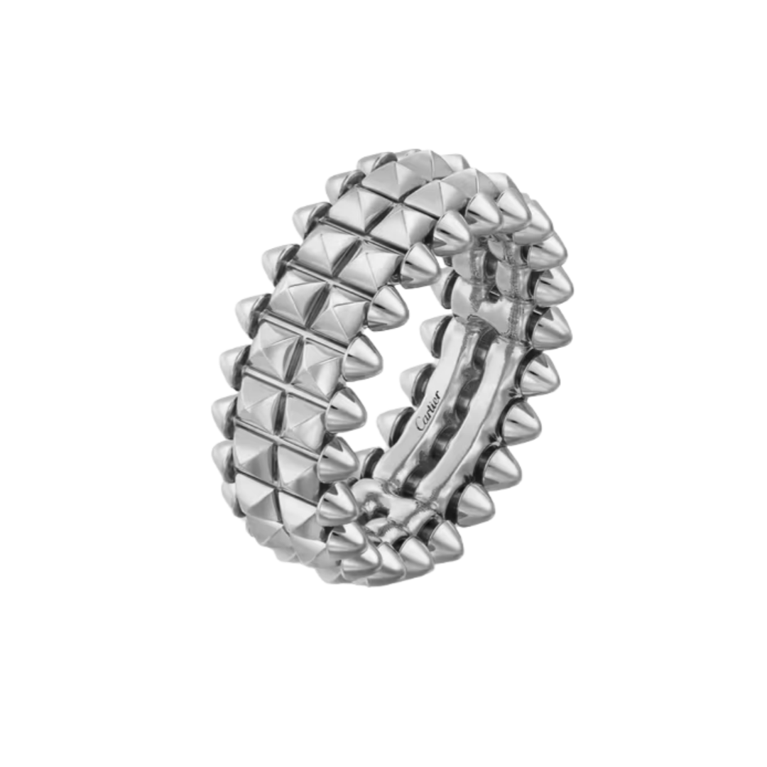 CTRV004 18K Clash de Cartier ring, double row - ccjewelryacc