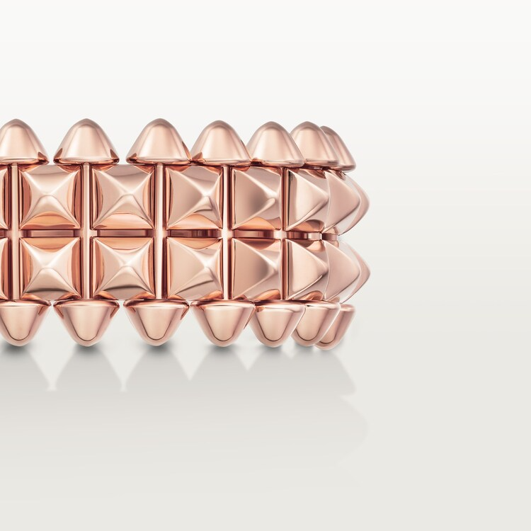 CTRV004 18K Clash de Cartier ring, double row - ccjewelryacc