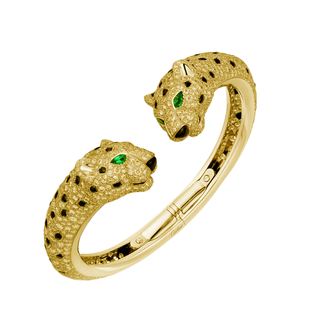 CTS035 18k Panthère de Cartier bracelet, paved - ccjewelryacc