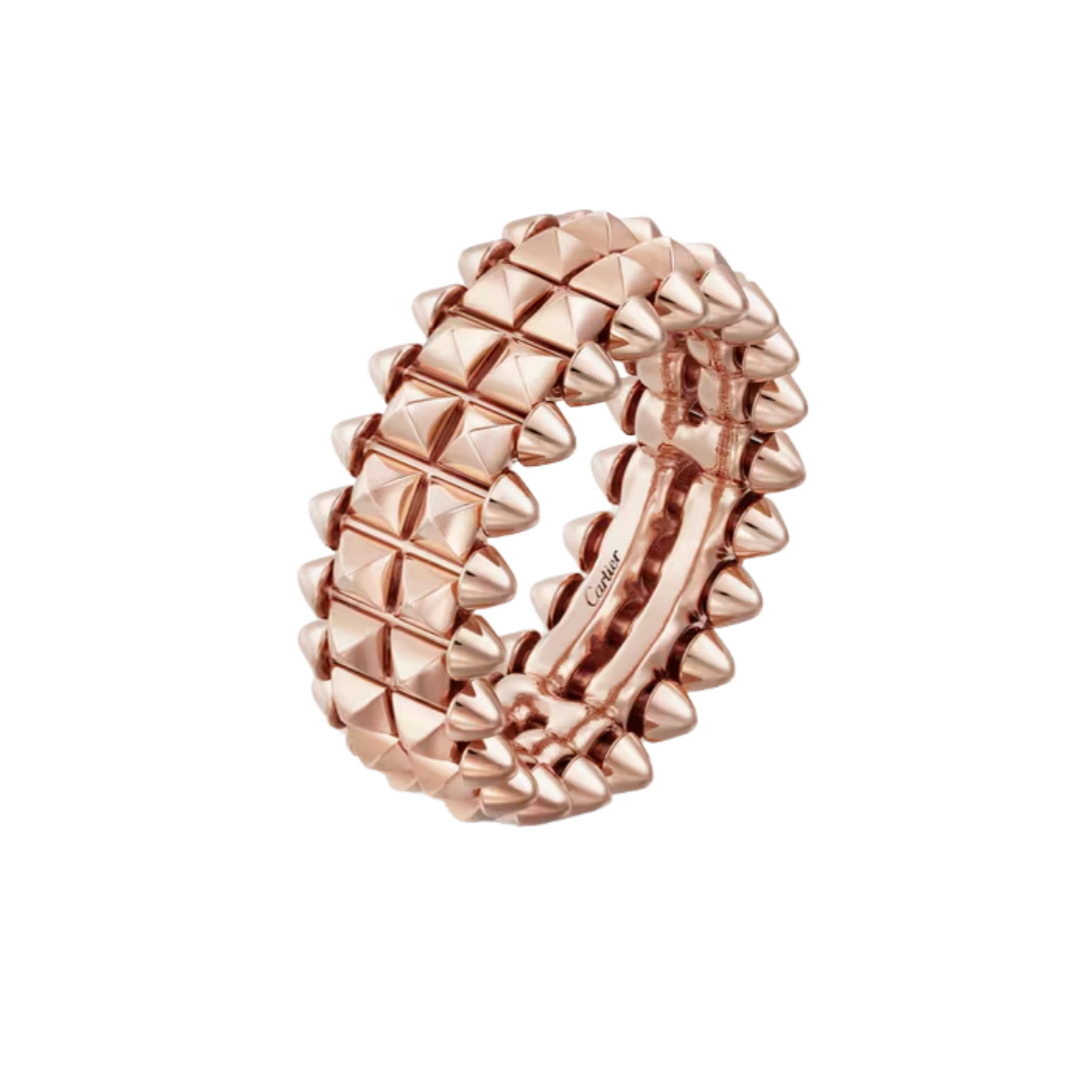 CTRV004 18K Clash de Cartier ring, double row - ccjewelryacc