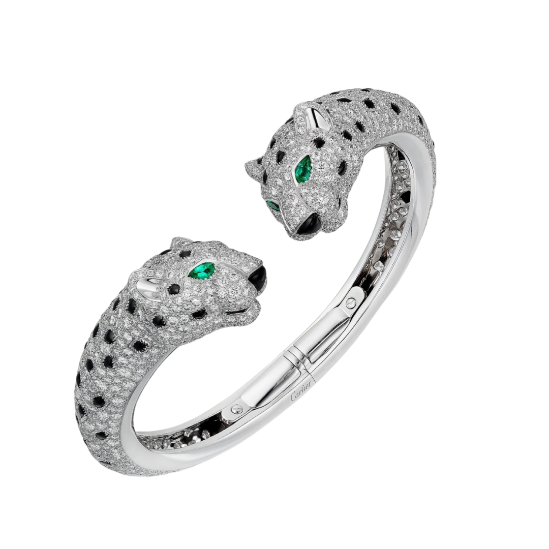 CTS035 18k Panthère de Cartier bracelet, paved - ccjewelryacc