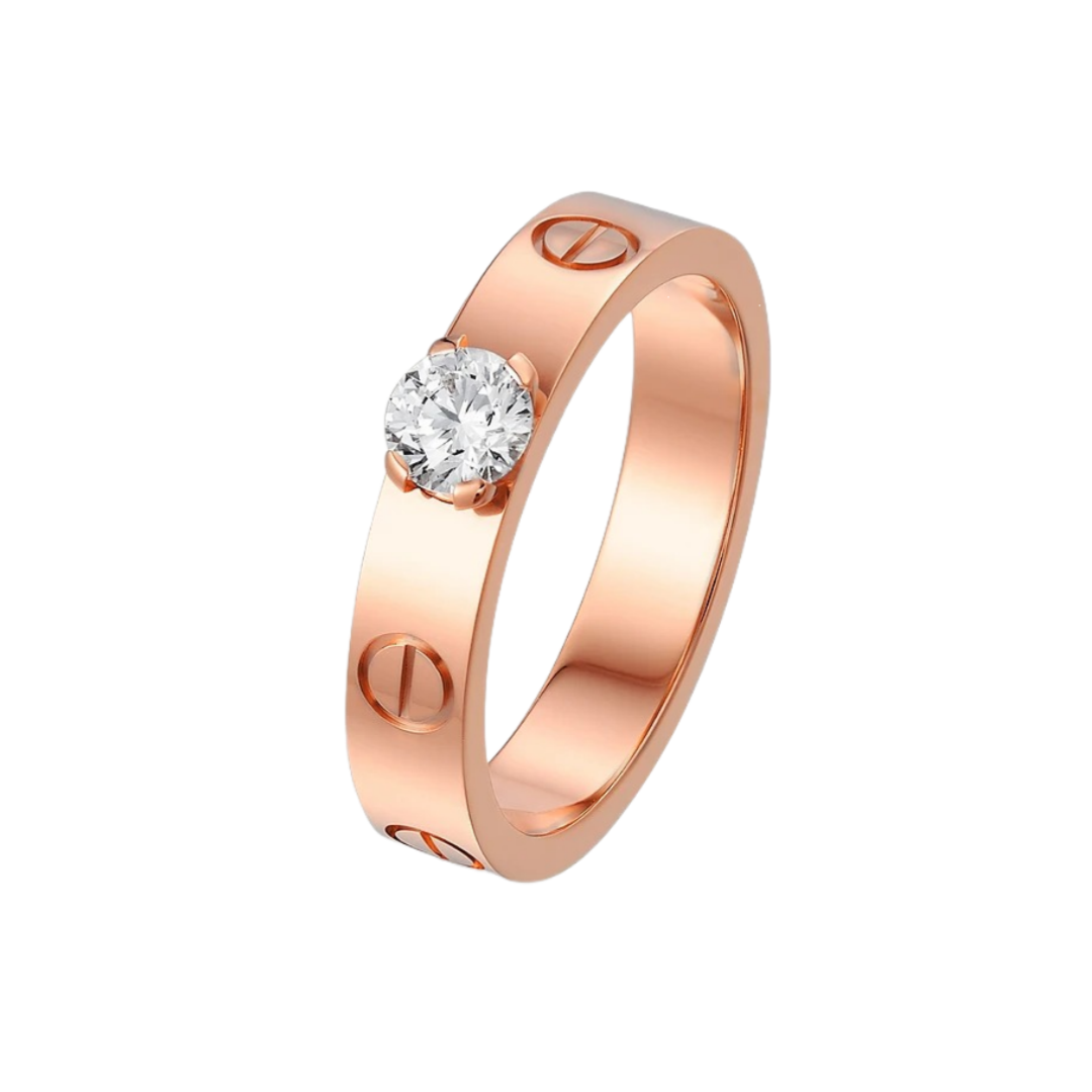 CTRV019 18K Cartier LOVE solitaire, brilliant-cut diamond - ccjewelryacc