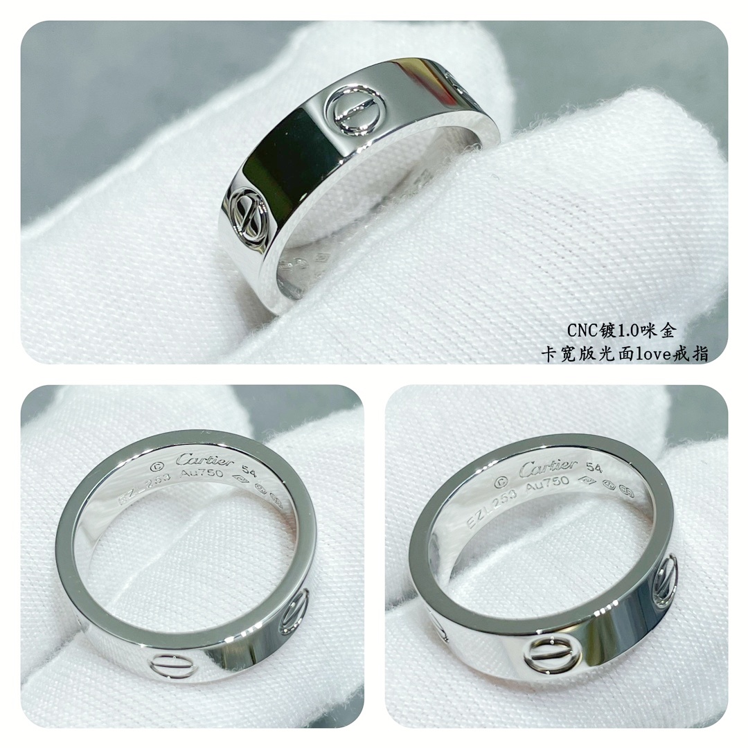 CTRV012 18K Cartier LOVE ring, classic model - ccjewelryacc