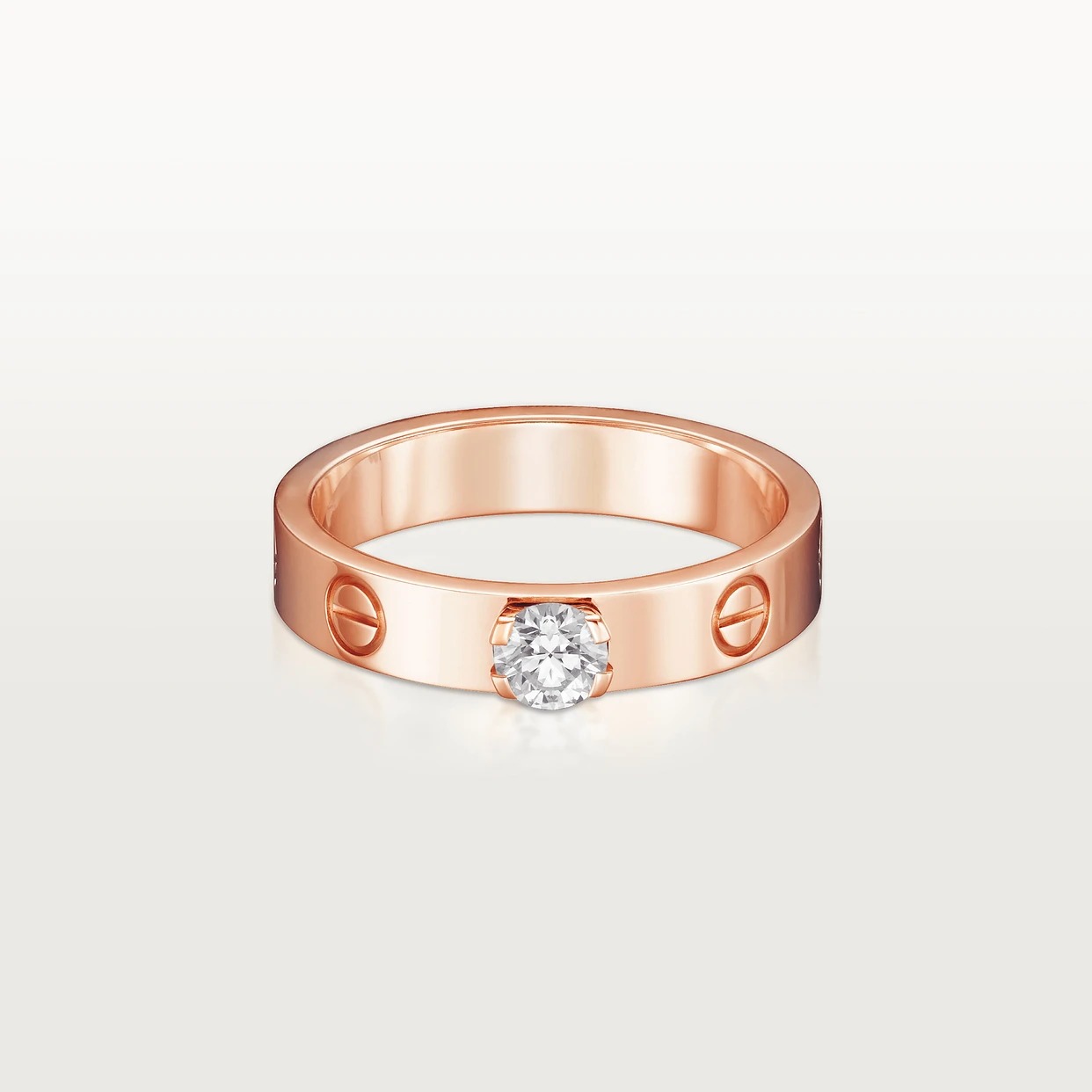 CTRV019 18K Cartier LOVE solitaire, brilliant-cut diamond - ccjewelryacc
