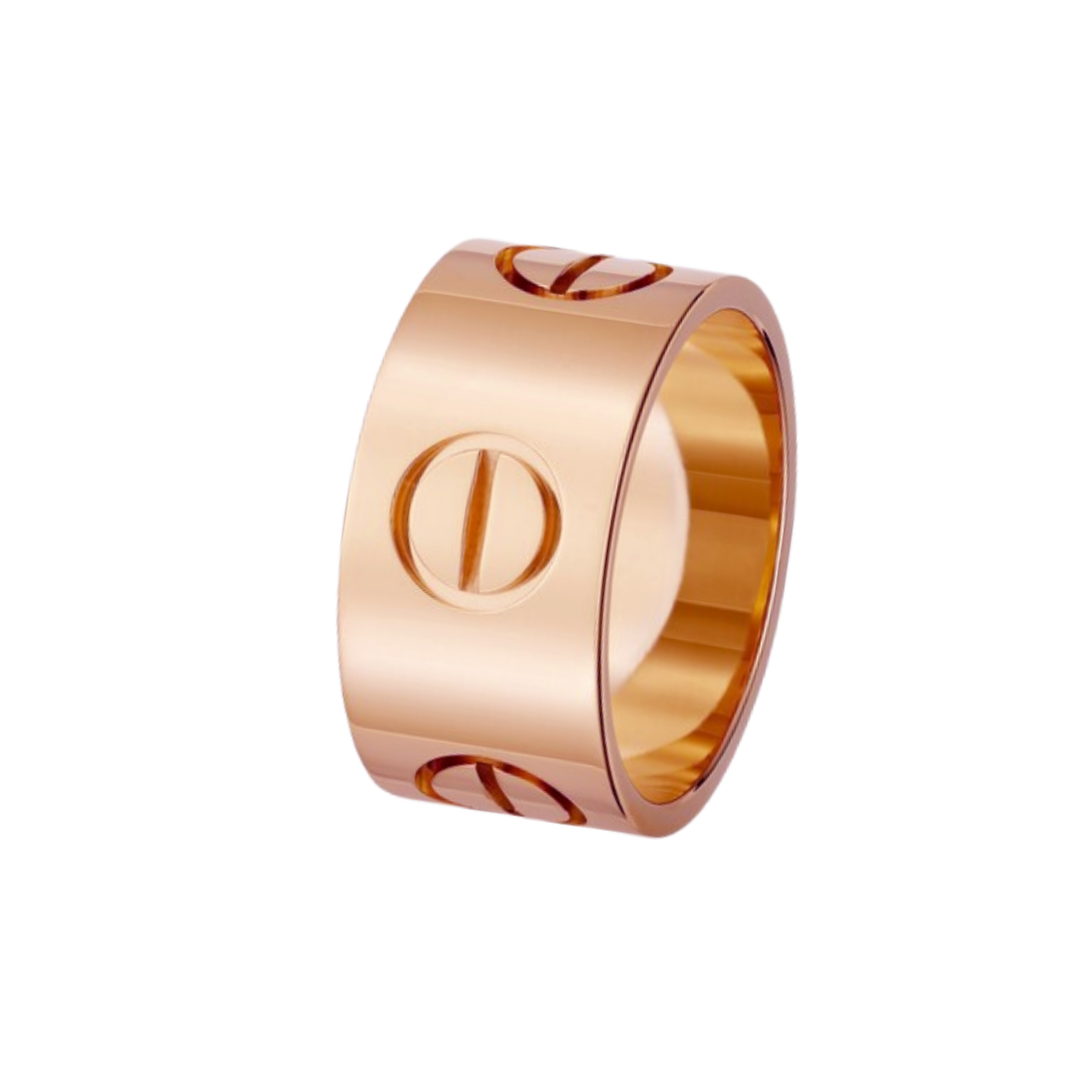 CTRV014 18K LOVE ring, large model - ccjewelryacc